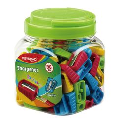 Bote de sacapuntas de colores Keyroad (96 uds)