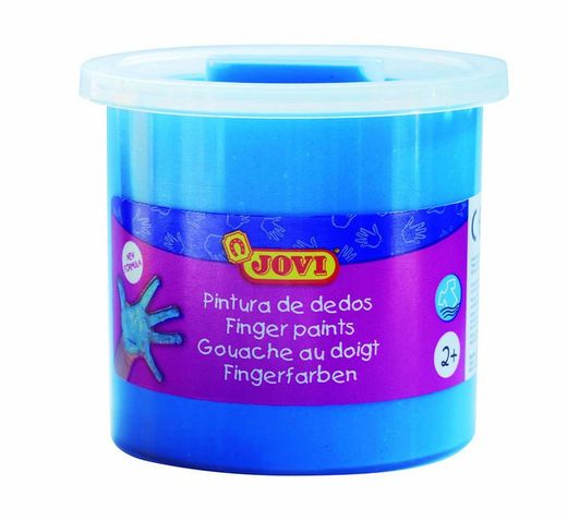 Pot de peinture au doigt Jovi unicolore de 125 cc.