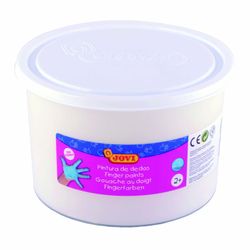 Boîte de peinture au doigt Jovi unicolore de 500 cc.