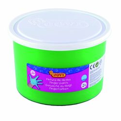 Boîte de peinture au doigt Jovi unicolore de 500 cc.