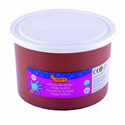 Boîte de peinture au doigt Jovi unicolore de 500 cc.