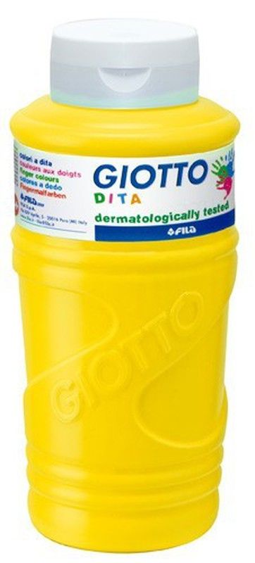 750ml giotto dedos pintar pote unicolor