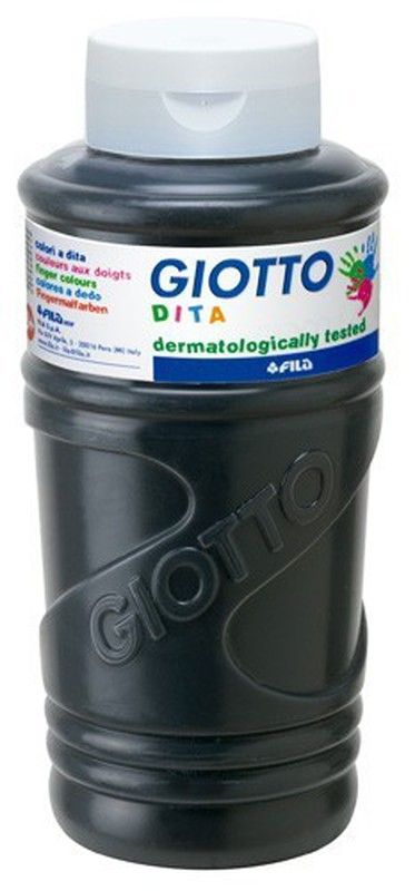 750ml giotto dedos pintar pote unicolor