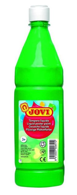 Bouteille de détrempe liquide Jovi 1000cc en différentes couleurs