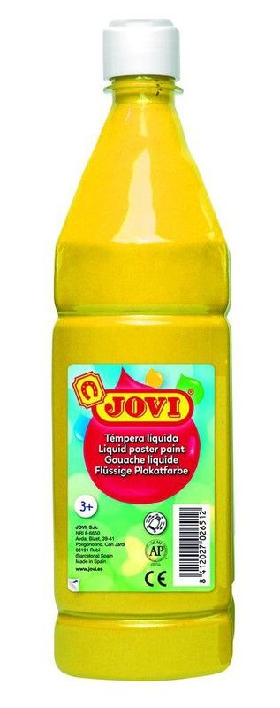Bouteille de détrempe liquide Jovi 1000cc en différentes couleurs
