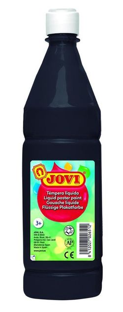 Bouteille de détrempe liquide Jovi 1000cc en différentes couleurs