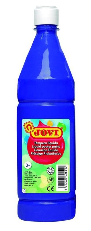 Bouteille de détrempe liquide Jovi 1000cc en différentes couleurs