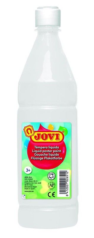 Bouteille de détrempe liquide Jovi 1000cc en différentes couleurs