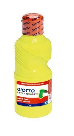 Botella 250cc de témpera fluorescente giotto