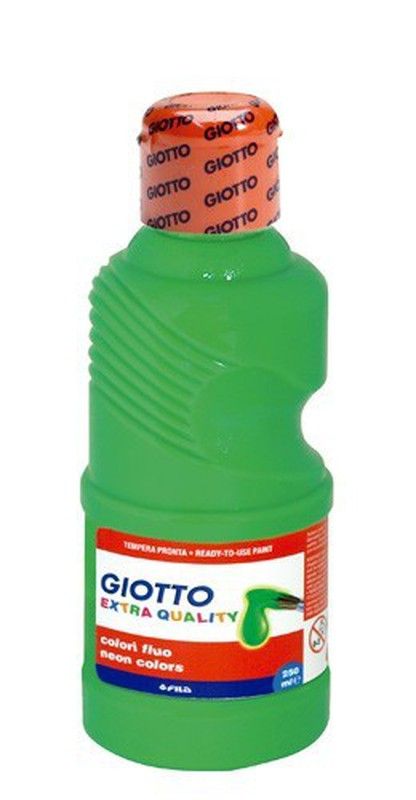 Flacon de 250 cc de détrempe fluorescente Giotto