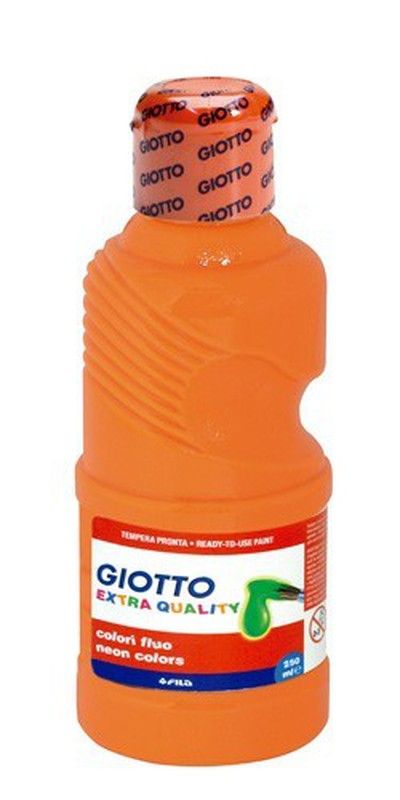 Flacon de 250 cc de détrempe fluorescente Giotto
