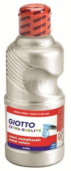 Botella 250cc de témpera perlada giotto