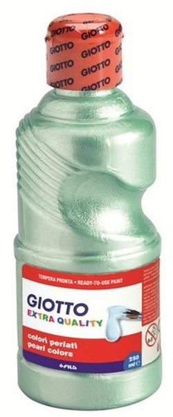 Botella 250cc de témpera perlada giotto