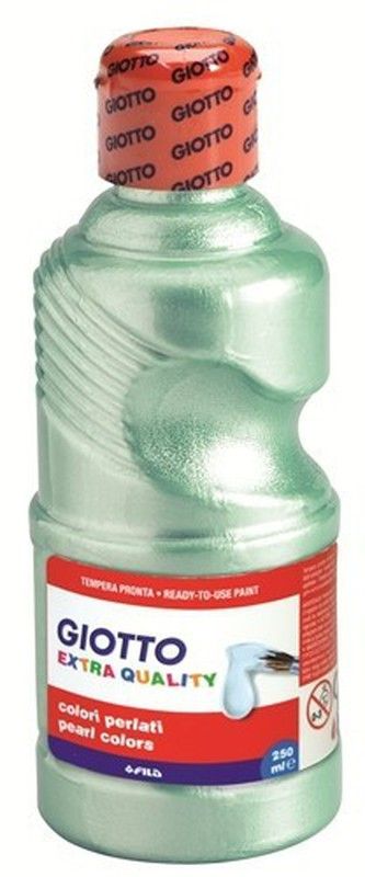 Botella 250cc de témpera perlada giotto
