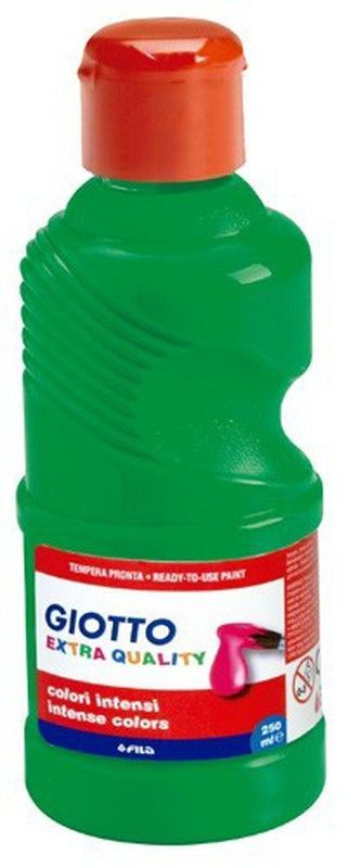 250cc bouteille tempera couleurs de base giotto