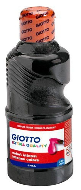 250cc bouteille tempera couleurs de base giotto