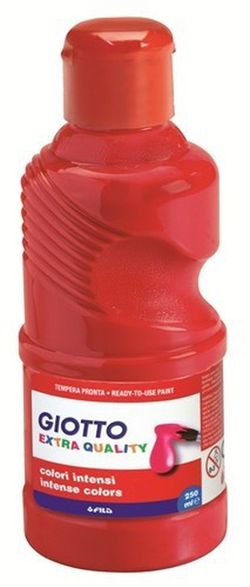 250cc bouteille tempera couleurs de base giotto