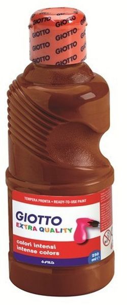 250cc bouteille tempera couleurs de base giotto