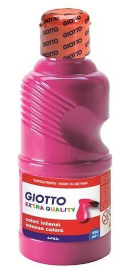 250cc bouteille tempera couleurs de base giotto