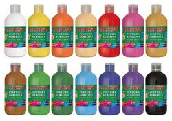 Botella 250ml pintura acrílica alpino unicolor
