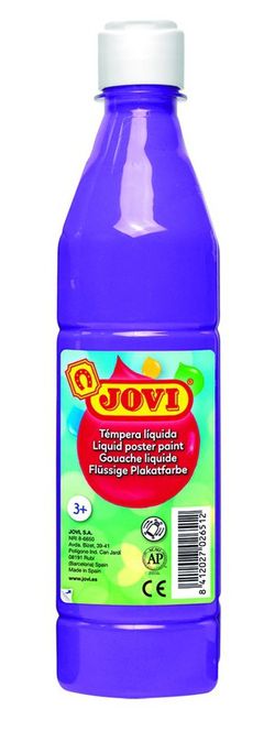 Garrafa de têmpera líquida 500cc jovi unicolor