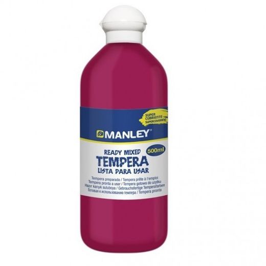 Garrafa de têmpera líquida 500ml manley unicolor