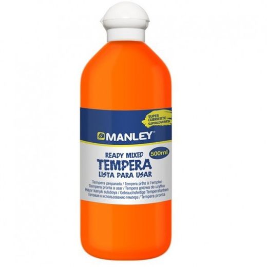 Garrafa de têmpera líquida 500ml manley unicolor