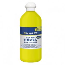 Garrafa de têmpera líquida 500ml manley unicolor