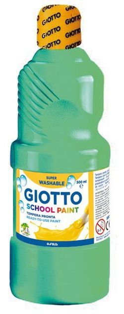 Botella de 500 ml de témpera giotto