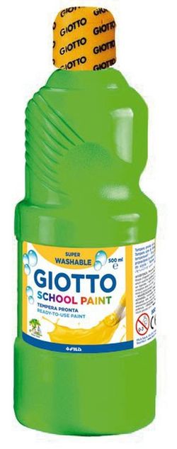 Botella de 500 ml de témpera giotto