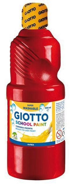 Botella de 500 ml de témpera giotto