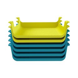 BOÎTE. Plateau de bureau Grau. Quatre couleurs