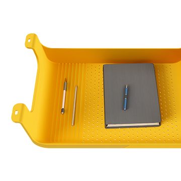 BOÎTE. Plateau de bureau Grau. Quatre couleurs