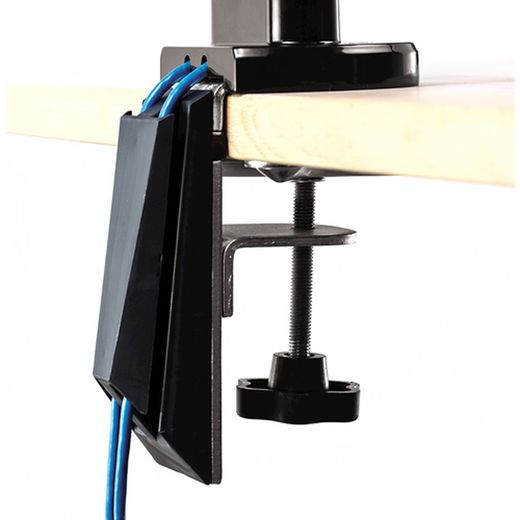 bras de moniteur double série platinium