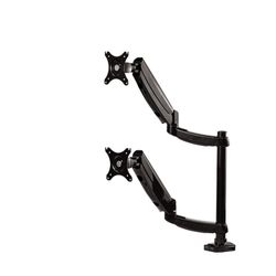 Bras de moniteur vertical double série platinium