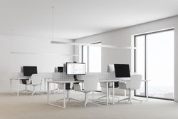 Bras d'économie d'espace SmartFit® pour un moniteur