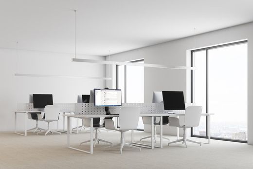 Bras d'économie d'espace SmartFit® pour un moniteur