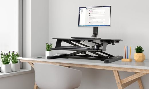 Bras d'économie d'espace SmartFit® pour un moniteur