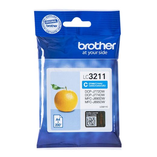 BROTHER LC3211C Ciano