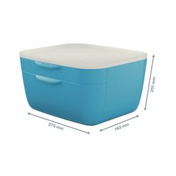 Baú Leitz Cosy com 2 Gavetas