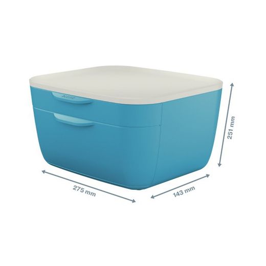 Baú Leitz Cosy com 2 Gavetas