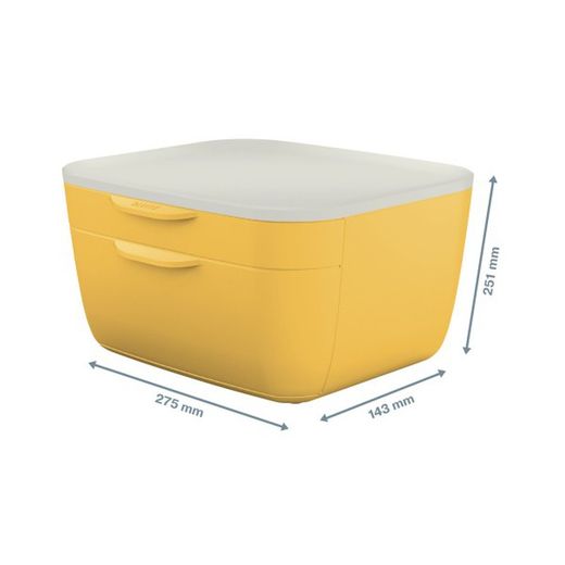 Baú Leitz Cosy com 2 Gavetas