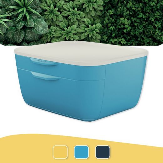 Baú Leitz Cosy com 2 Gavetas