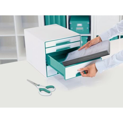 Armários de gaveta wow mesa cubo 4 gavetas. 7 cores