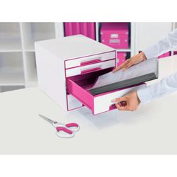 Armários de gaveta wow mesa cubo 4 gavetas. 7 cores