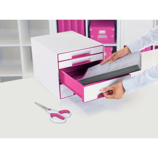 Armários de gaveta wow mesa cubo 4 gavetas. 7 cores