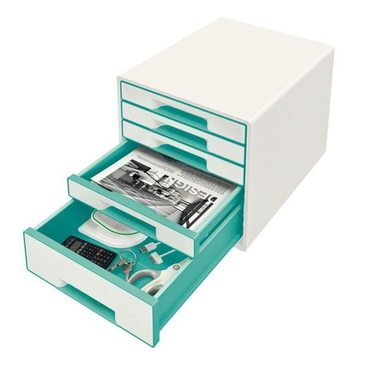 Armários de gaveta wow mesa cubo 5 gavetas. 7 cores