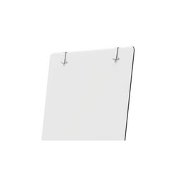 Cavalete de vidro com rodas nobo diamante