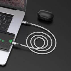 Cabo de conexão Avant Connect 1M PD 100W 5A Tipo C para Tipo C trançado - Carregamento rápido - Edição Force