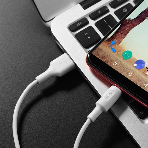 Avant Connect USB A Type C Cabo 2M 3A édition Force de charge rapide